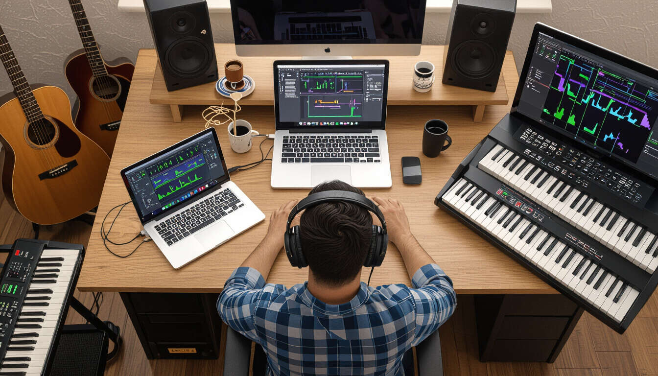 Explore ways to build passive income through royalty-free music creation and sales. This article covers practical steps, real examples, and tips for beginners aiming for financial independence online.